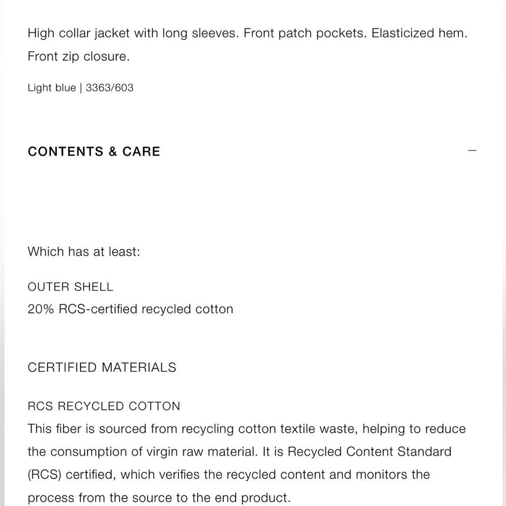 Zara DENIM BOMBER JACKET - Picture 8 of 9